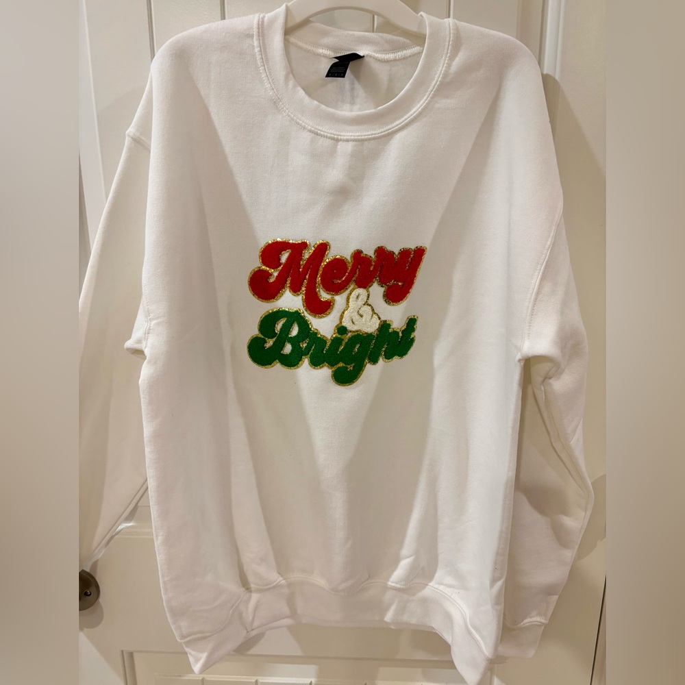 Merry & Bright Christmas Sweater